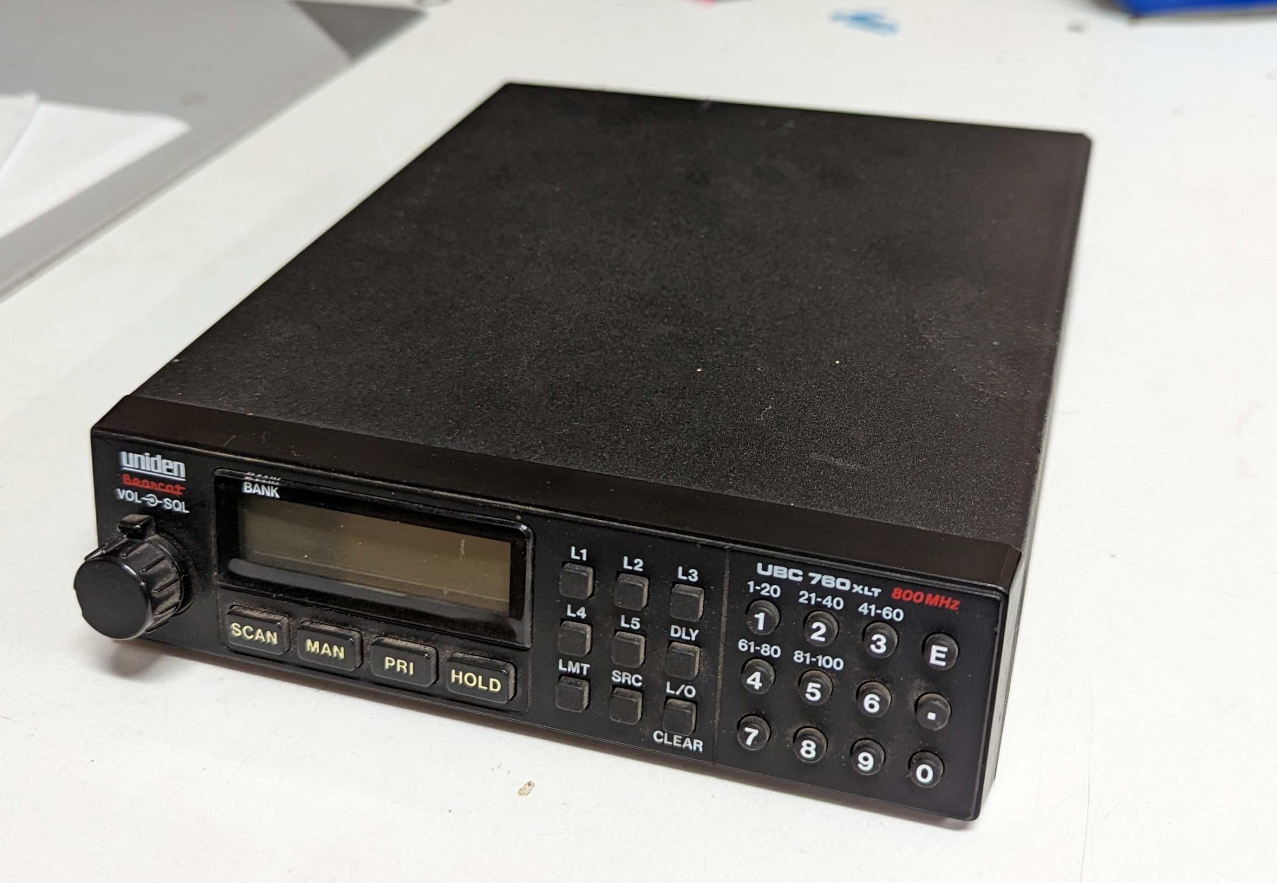 Uniden UBC 760xlt Scanner (1 of 2)